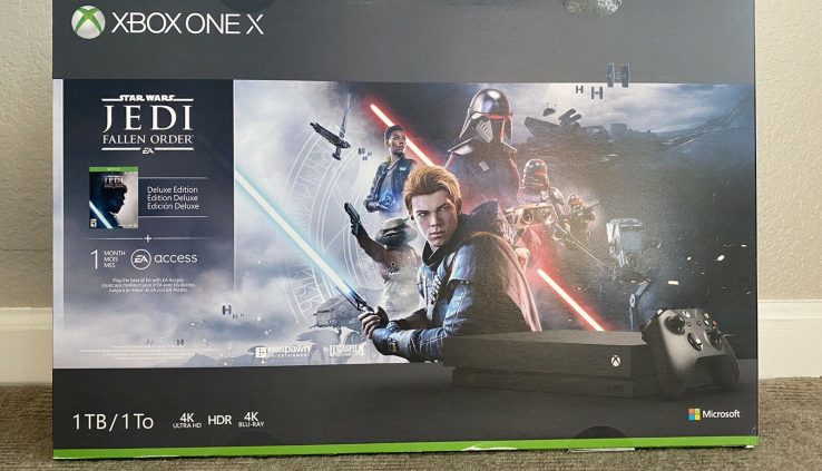 Microsoft Xbox One X 1TB Star Wars Jedi: Fallen Inform Bundle