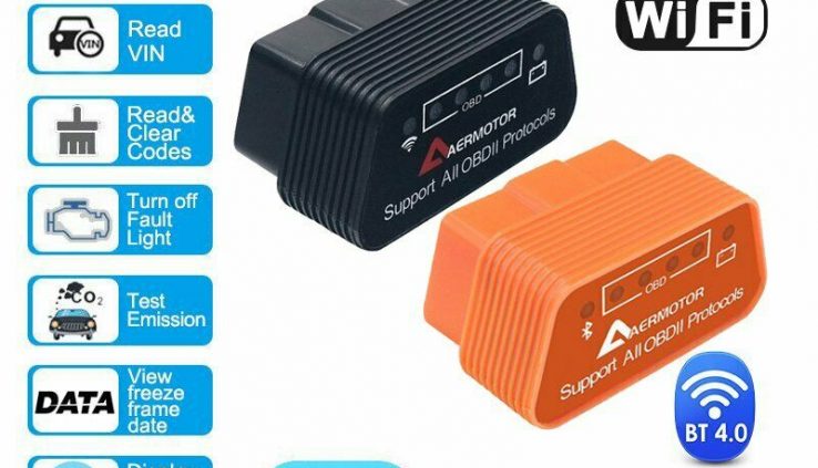 ELM327 OBD2 Scanner Bluetooth WIFI For Android iOS Automobile Diagnostic Interface Tool