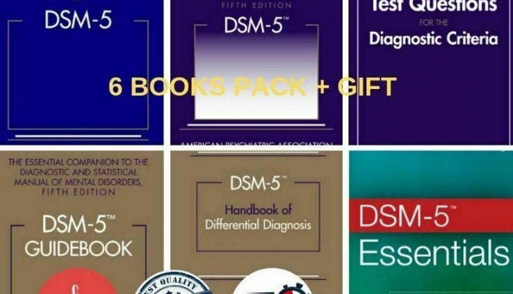 🔥DSM-5 Diagnostic and Statistical Manual of Mental Considerations fifth Ed (+Gift 🎁)