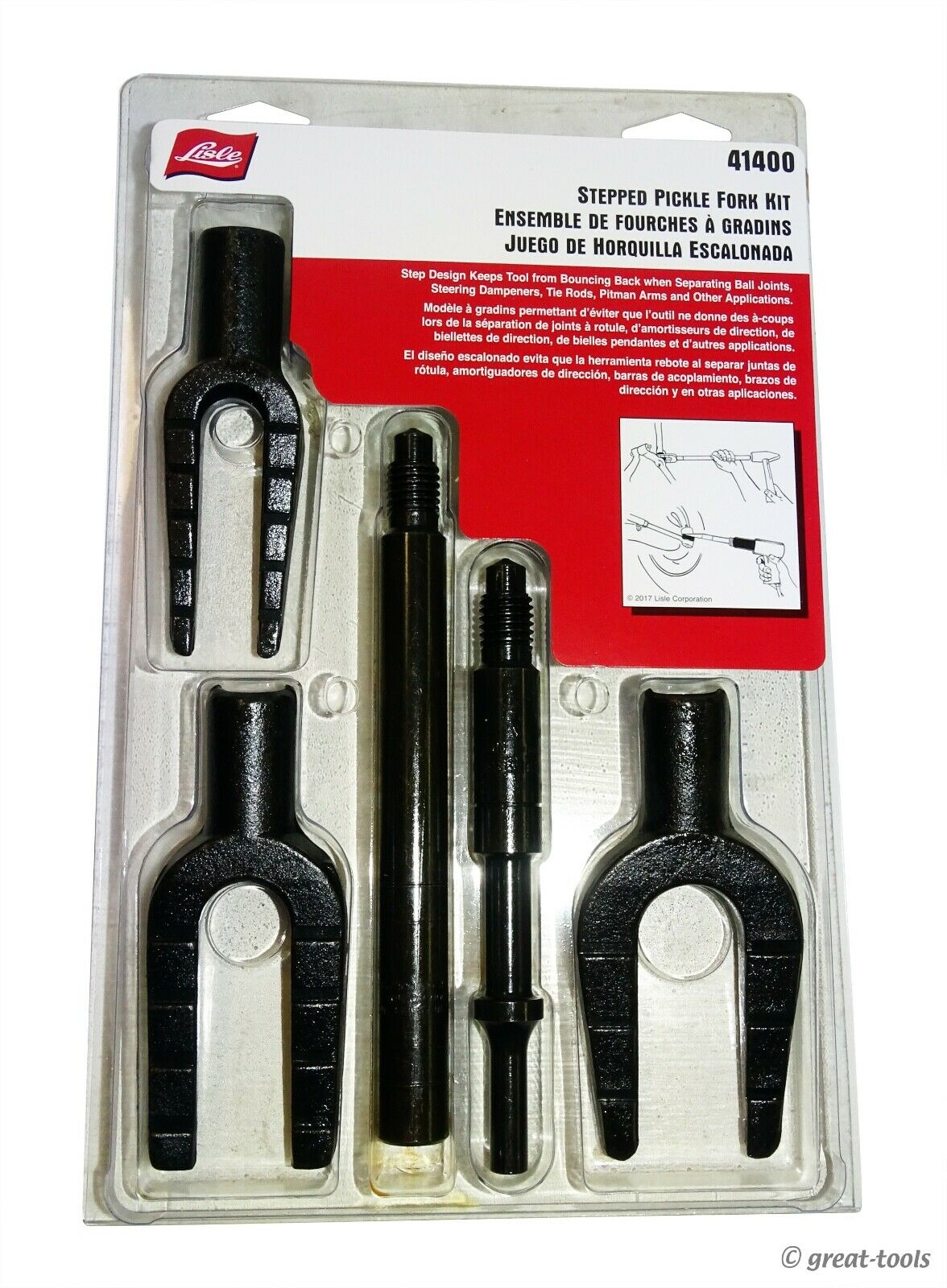 STEPPED PICKLE FORK SET automotive guidance instruments, 6in1