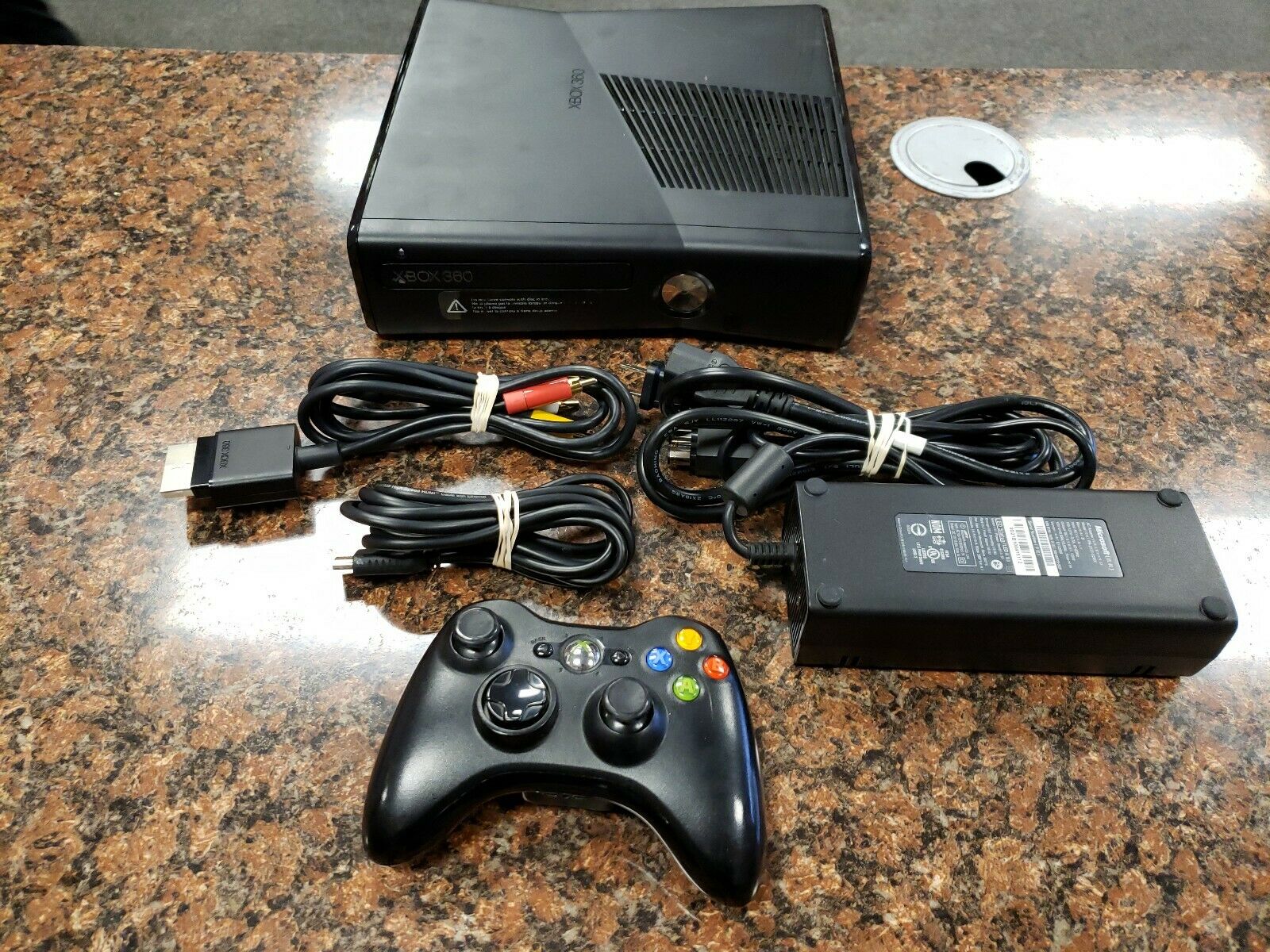 Microsoft XBox 360 S 1439 4GB Video Sport Device Console Matte Unlit ...