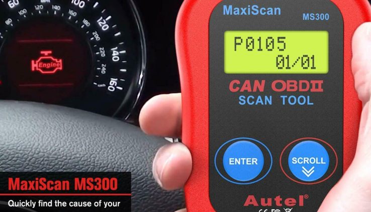 Autel MS300 In vogue OBD2 Scanner Automotive Code Reader Learn & Erase Fault Codes iH