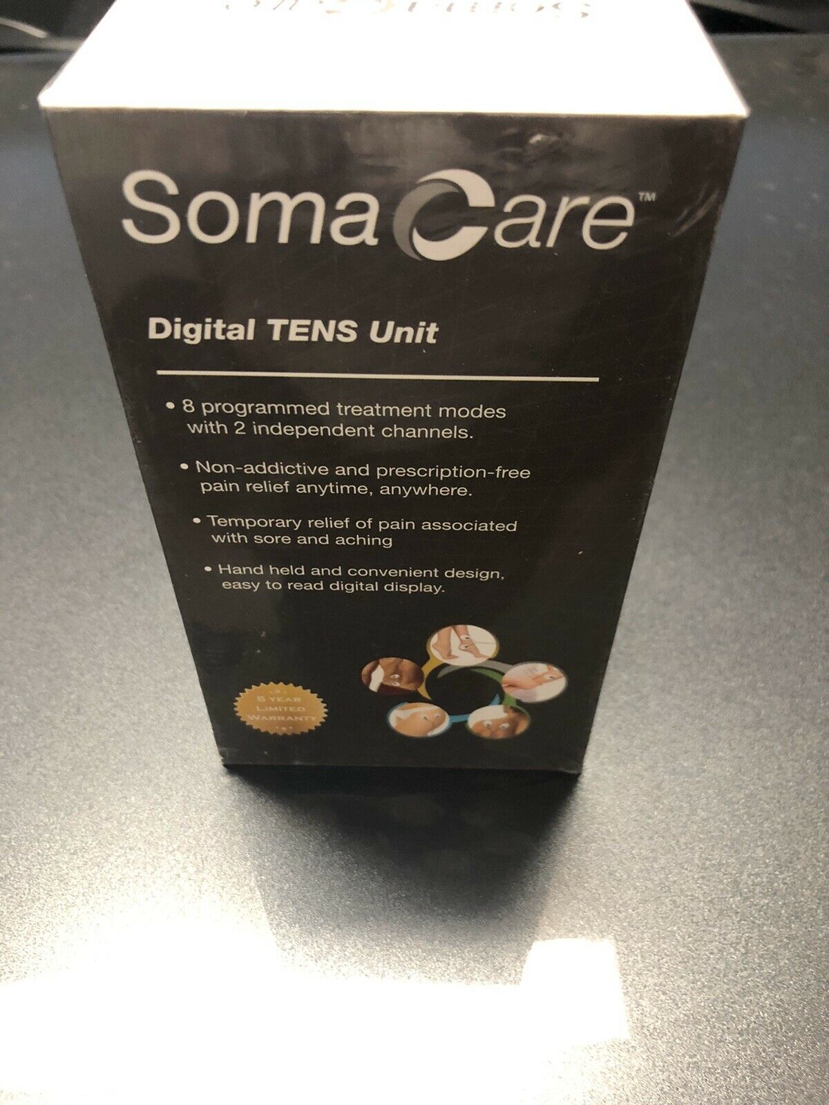 NGK Soma Care Digital TENS Unit NEW, Drug Free