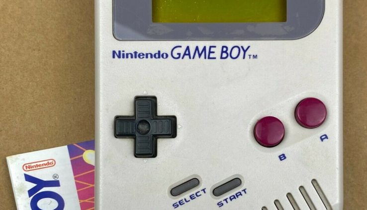 Nintendo Recreation Boy Gray Handheld System One owner! No longer incessantly outdated. Console ONLY!