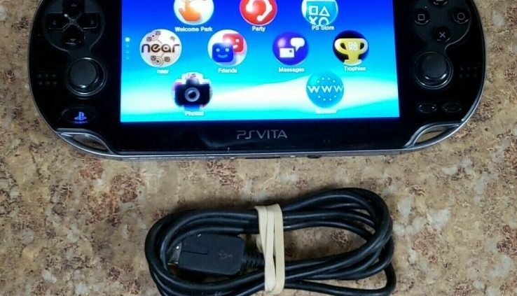 Sony PS Vita PCH-1001 Unlit Handheld Plot Pre-owned Free Shipping