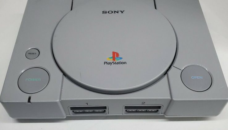 Sony Playstation1 PS1 Grey Console Entirely SCPH-9001 Examined & Working