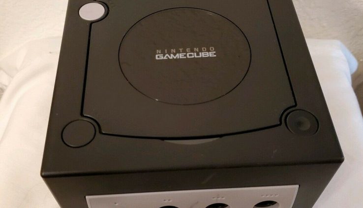 Nintendo Gamecube Dark DOL-001 Console Easiest *Tested & Working* Proper Condition