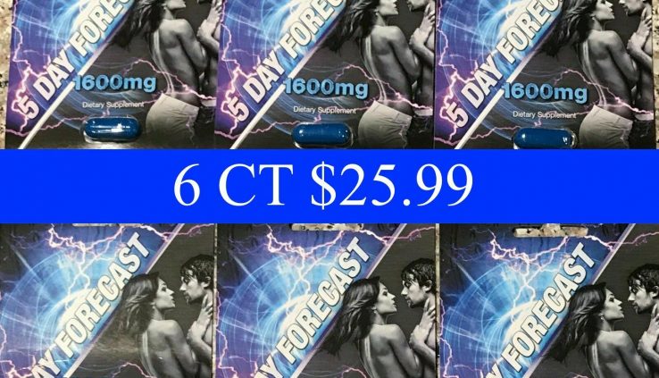 5 Day Forecast Male Sexual Performance Enhancement Medicine 6 PILL DEAL FREE SHIP!