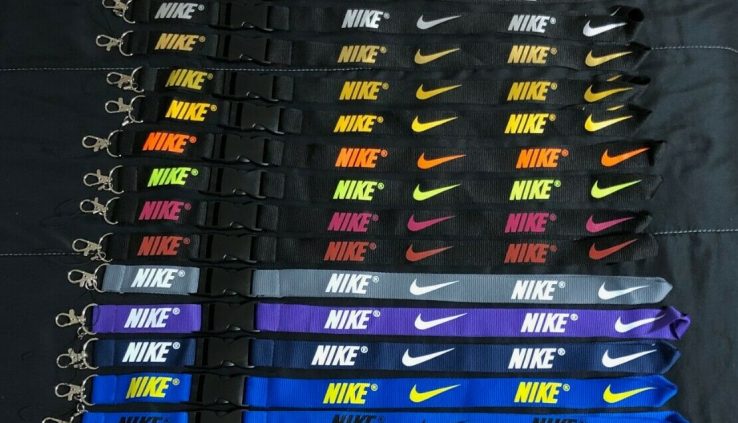 Nike Lanyards – Removable Keychain MULTIPLE COLORS – DEALS IN DESCRIPTION