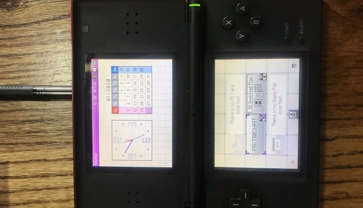 Nintendo DS Lite Crimson Red/Shaded Handheld System