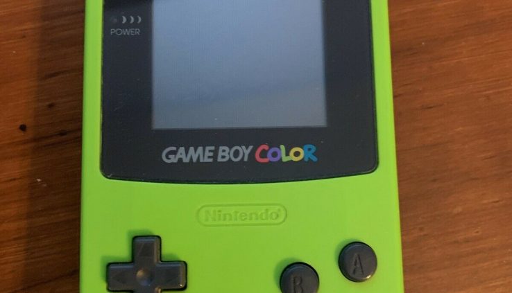 Nintendo Gameboy Coloration Green