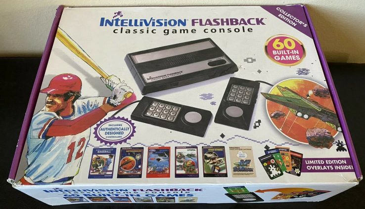 Intellivision Flashback Traditional Console Collector’s Version 60 Constructed In Games