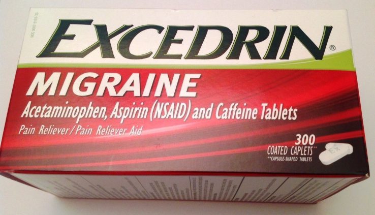 Excedrin MIGRAINE 300 Caplets Anxiety Reliever Aspirin Acetaminophen NSAID