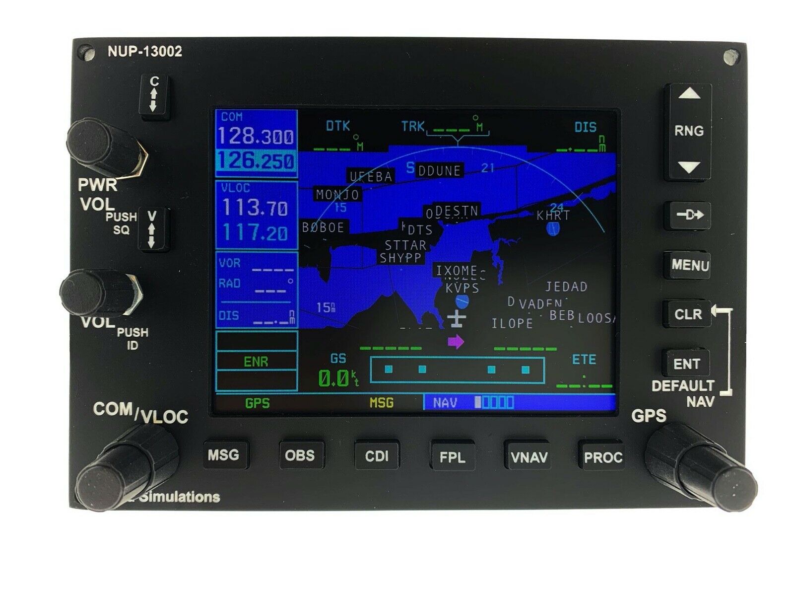 Flight Simulator G530 GPS Panel on 