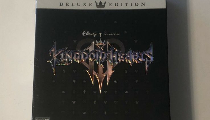 Kingdom Hearts III 3 Deluxe Model (Sony PlayStation 4, 2019) PS4 Current Sealed!