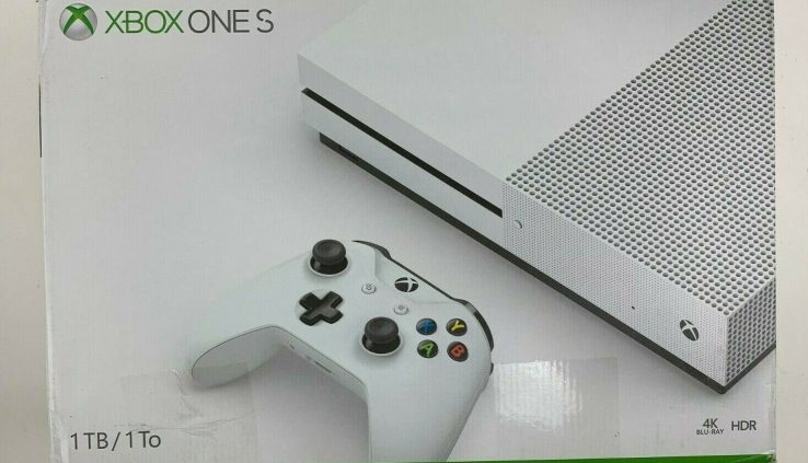 Microsoft Xbox One S 1TB  White Console Plan with Controller – US STOCK