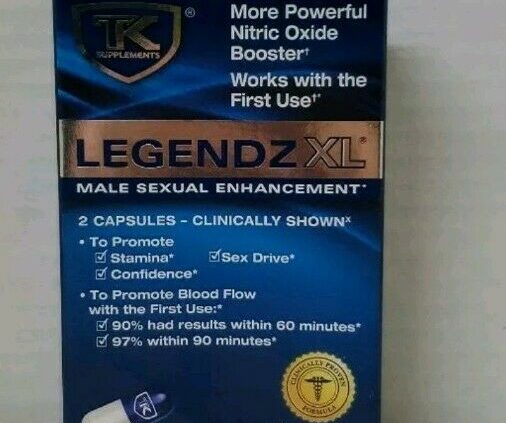 Original LEGENDZ XL Male Sexual Enhancement 10capsules  exp. 2/2021