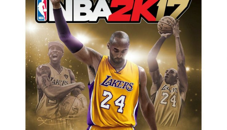 NEW NBA 2K17: Myth Edition Gold Microsoft Xbox One 2016 Video Game Kobe Bryant