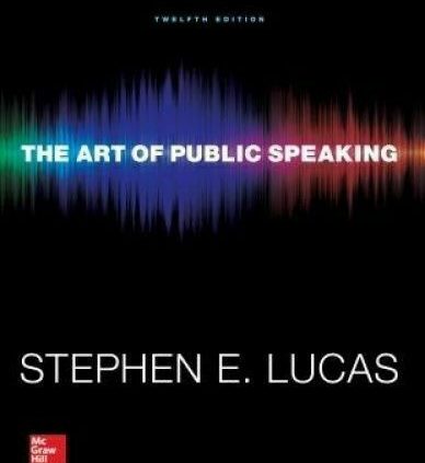 THE ART OF PUBLIC SPEAKING BY Stephane Lucas