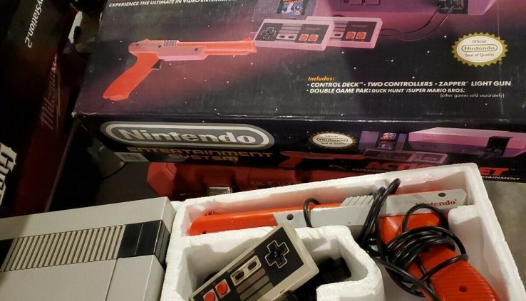 Nintendo Action Space Console. Total NES-001. 1985 in field.