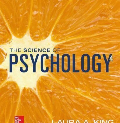 The Science of Psychology by Laura A. King 4th Model P.D.F ✅ (2016, Ringbound)