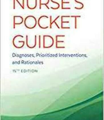 Nurse’s Pocket Manual Diagnoses, Prioritized Interventions and Ration 15th [PĐF]
