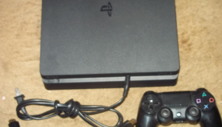 Sony PlayStation 4 Slim 1TB Gloomy Video Sport Console NO RESERVE