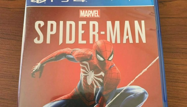 PS4- SPIDER MAN VIDEO GAME!!!!! BARELY USED!!!!