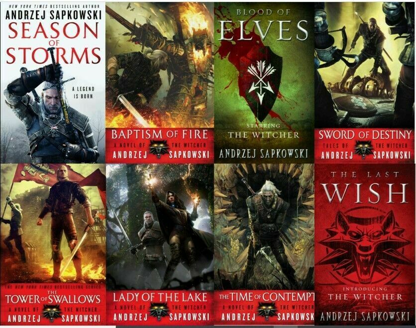 87 Best Seller Andrzej Sapkowski First Witcher Book for Learn