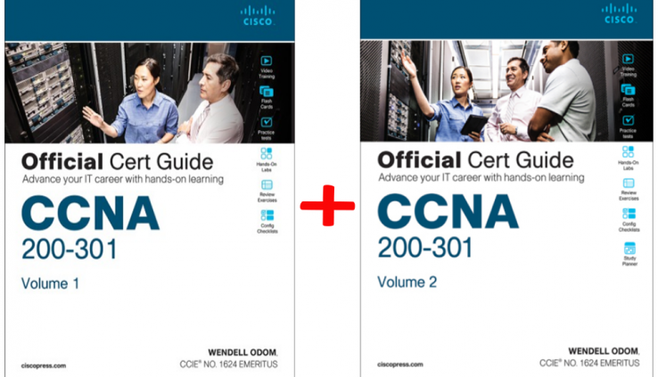 ✔ CCNA 200-301 Legit Cert Knowledge Volume 1 & 2 by Wendell Odom (P.D.F)