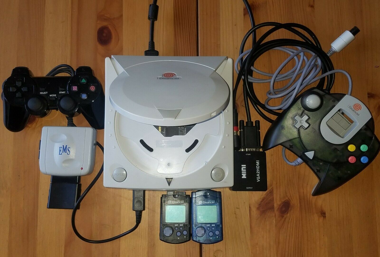 Sega dreamcast gdemu сильно греется блок питания