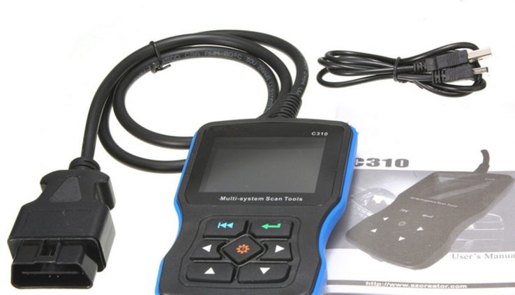 Multi Machine OBD2 Diagnostic Code Clear Reader Scanner For Creator C310 BMW