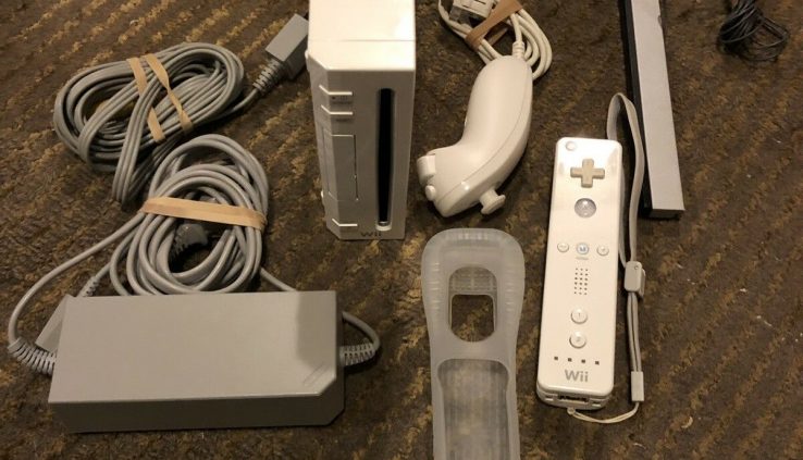 Total Nintendo Wii White Console Bundle Ready To Play Assured Working