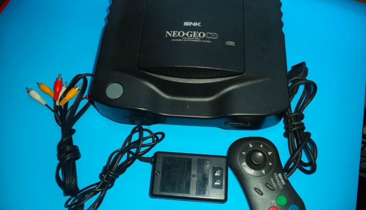 NEO GEO CD SYSTEM WITH OEM CONTROLLER AND CABLES!