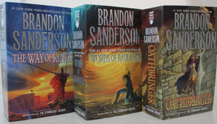The Stormlight Archive Novels by Brandon Sanderson (Books 1-3 within the Series) NEW