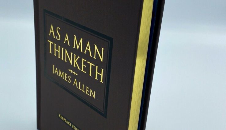 As A Man Thinketh by James Allen Luxury Edition – Supreme Reward