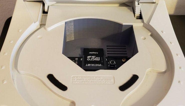 Modded GDEMU Sega Dreamcast 3D Tray ,Controller Port Fuse,Battery,12v Vitality Mod