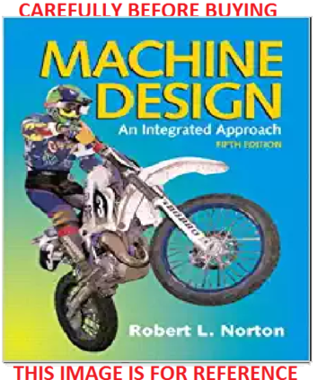 Machine Plot by Robert L. Norton fifth Worldwide Softcover Model Same Ebook