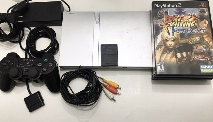 Sony PlayStation 2 Slim Console CPH-77001 – Satin Silver PS2
