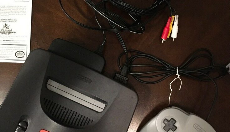 Nintendo 64 N64 Video Sport Console Arrangement