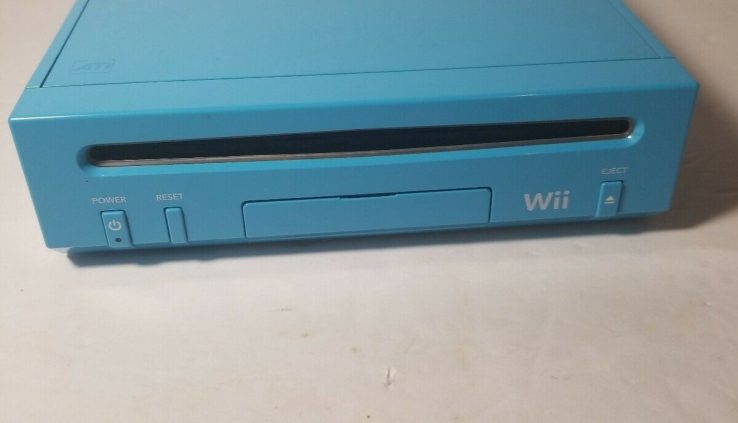 Nintendo Wii Console Absolute top Blue Mannequin RVL