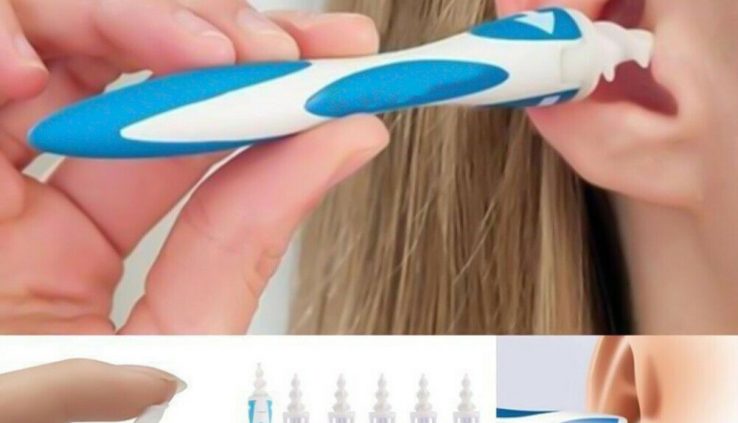 17pcs Ear Wax Elimination Instrument Ear Wax Cleaner Q-Grips Ear Wax Remover with 16Tips ~