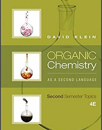 Organic Chemistry As a 2nd Language 2nd Semester Matters 4th Model by Dav