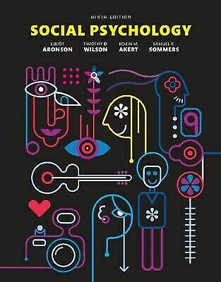 Details about  Social Psychology ninth Edition by ARONSON (P.D.F / E.P.U.B)