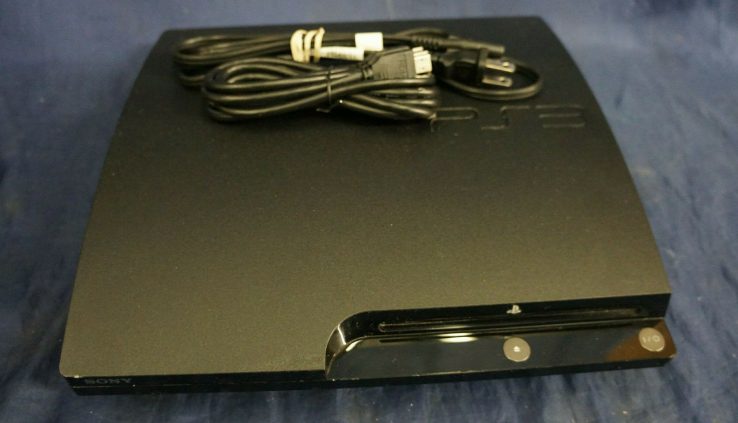 Sony PlayStation 3 CECH-2001A 120GB Sad Slim Gaming Console Physique Top