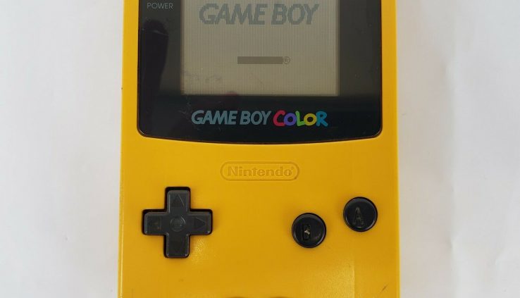Nintendo Sport Boy Coloration CGB-001 (Yellow) TESTED & WORKS
