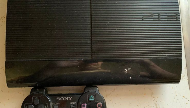 Sony Playstation3 PS3 250gb Huge Slim CECH-4001B Bundle w 1 Controller 5 Games