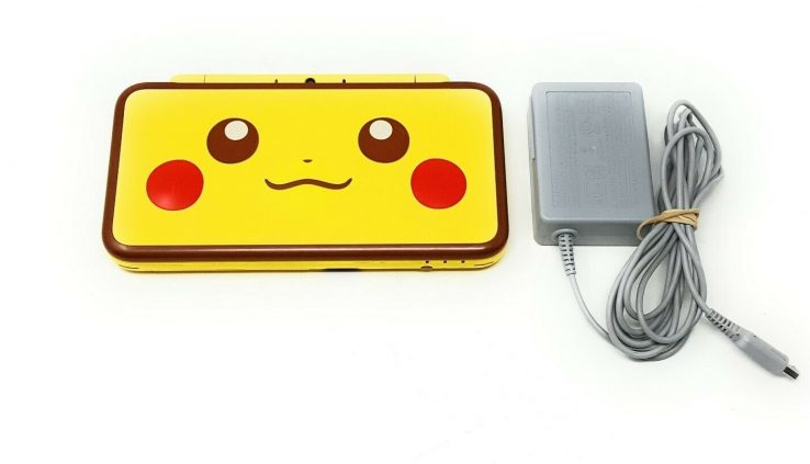 Nintendo 2DS XL Pikachu Version w/Charger & Stylus / FAST FREE SHIPPING!!!