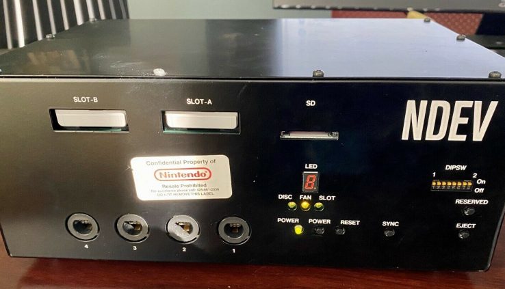 Nintendo Developer NDEV RVT-001 Made In Japan Wi-fi, Bluetooth, Sensor Bar, USB