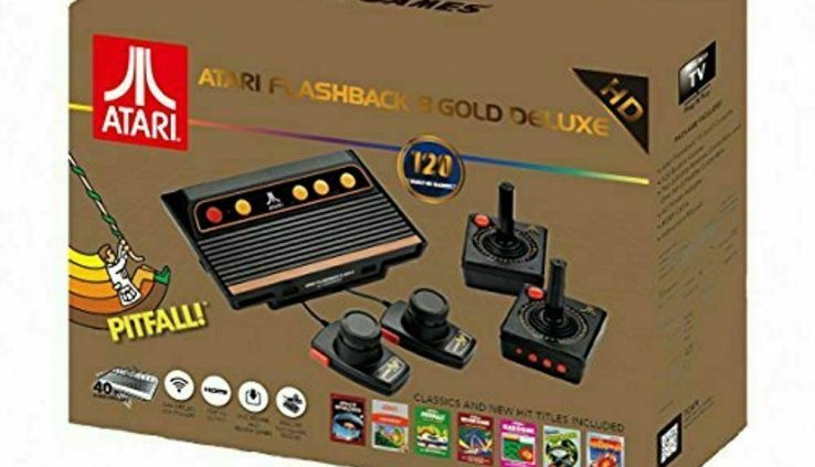 Atari Flashback 8 GOLD DELUXE – Imprint Contemporary! Sealed!